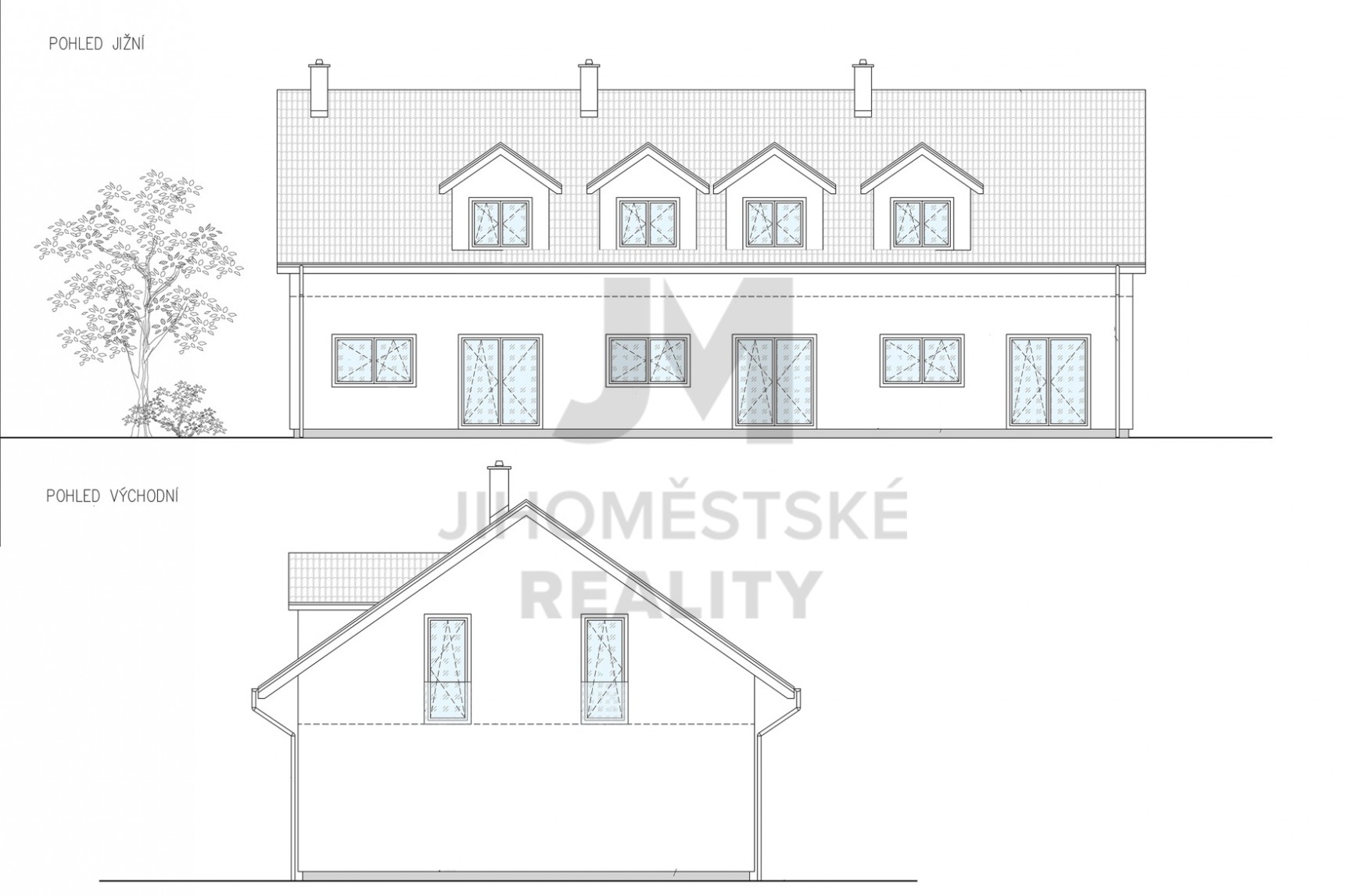 PRODEJ ŘADOVÉHO DOMU 4+kk S TERASOU, Skorkov, Skorkov - Skorkov
