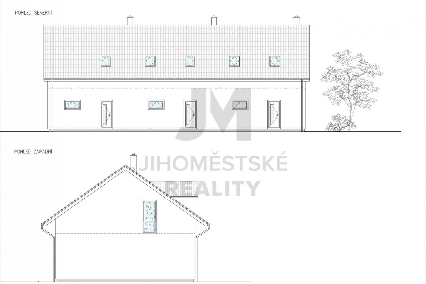 PRODEJ ŘADOVÉHO DOMU 4+kk S TERASOU, Skorkov, Skorkov - Skorkov